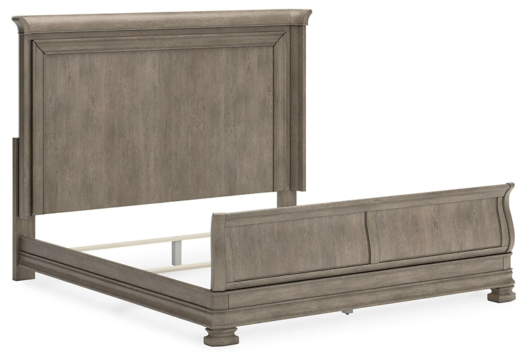 Lexorne  Sleigh Bed