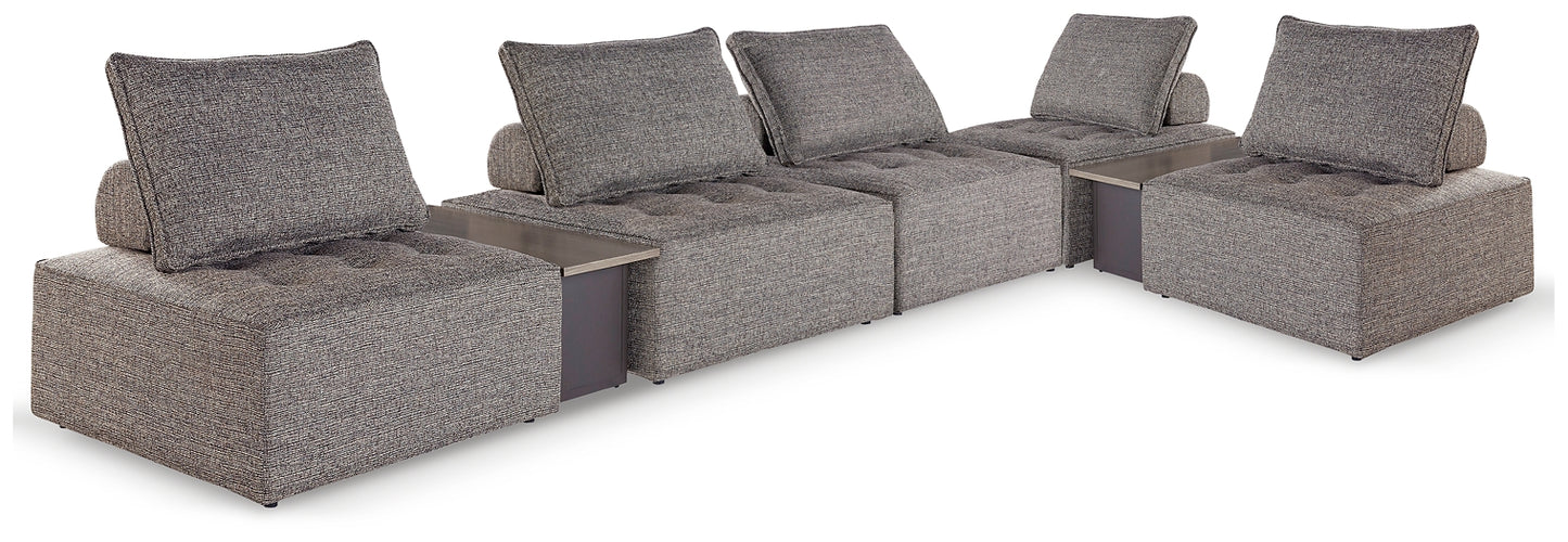 Ashley Express - Bree Zee 7-Piece Outdoor Modular Seating