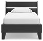 Ashley Express - Socalle Twin Panel Platform Bed with Nightstand