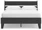 Ashley Express - Socalle Full Panel Platform Bed with Dresser and Chest