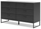 Ashley Express - Socalle Full Panel Platform Bed with Dresser, Chest and 2 Nightstands