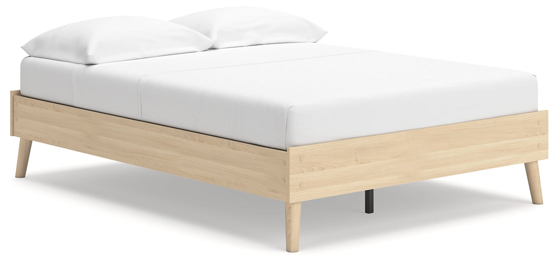 Ashley Express - Cabinella Full Platform Bed with 2 Nightstands