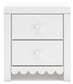 Ashley Express - Mollviney Twin Panel Headboard with Nightstand