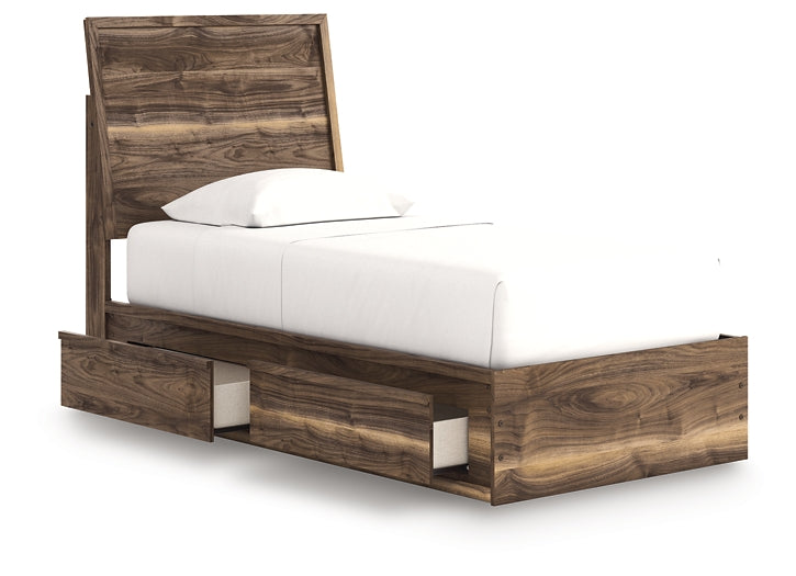 Ashley Express - Chirason Twin Panel Bed with Storage