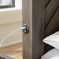 Arkenton Queen Panel Bed with Mirrored Dresser