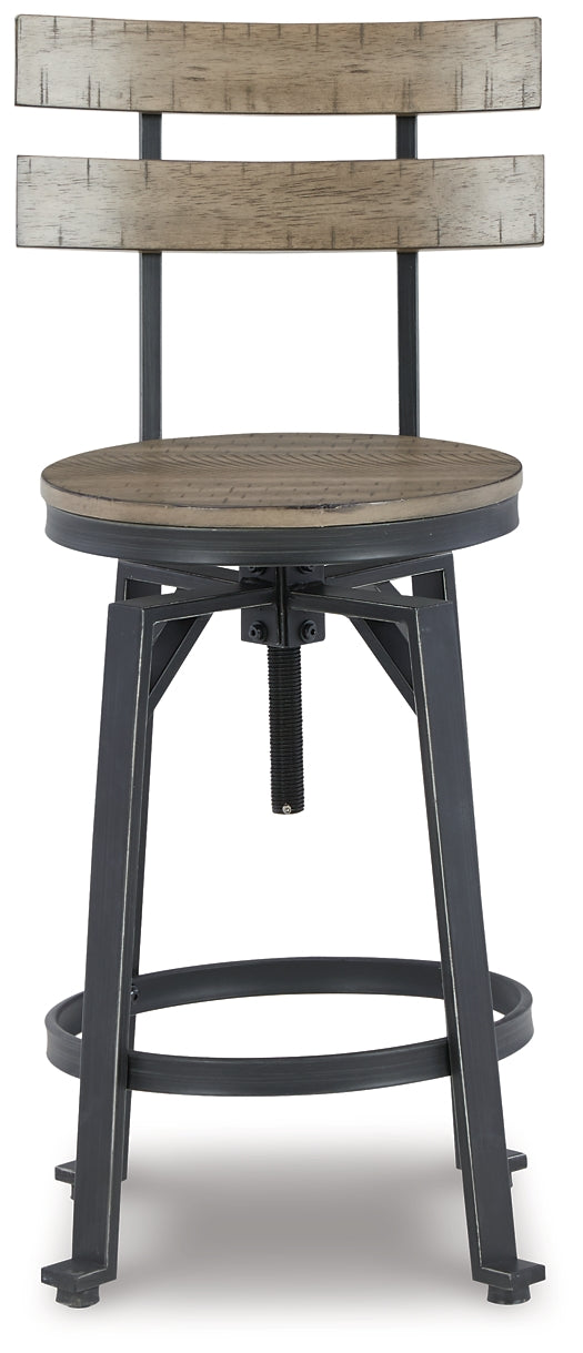 Ashley Express - Lesterton Swivel Barstool (2/CN)