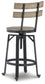 Ashley Express - Lesterton Swivel Barstool (2/CN)