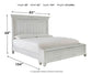 Kanwyn King Panel Bed with Storage with Dresser