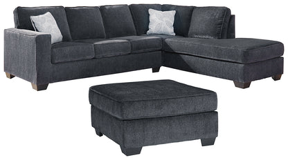 Altari 2-Piece Sleeper Sectional with Ottoman