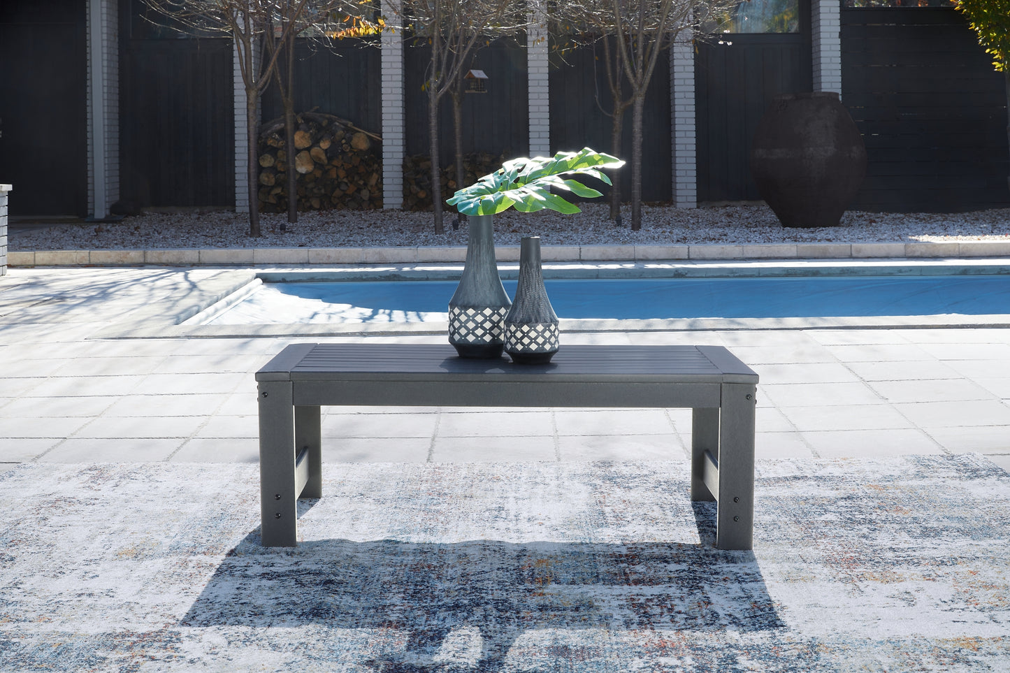 Amora Outdoor Sofa with Coffee Table