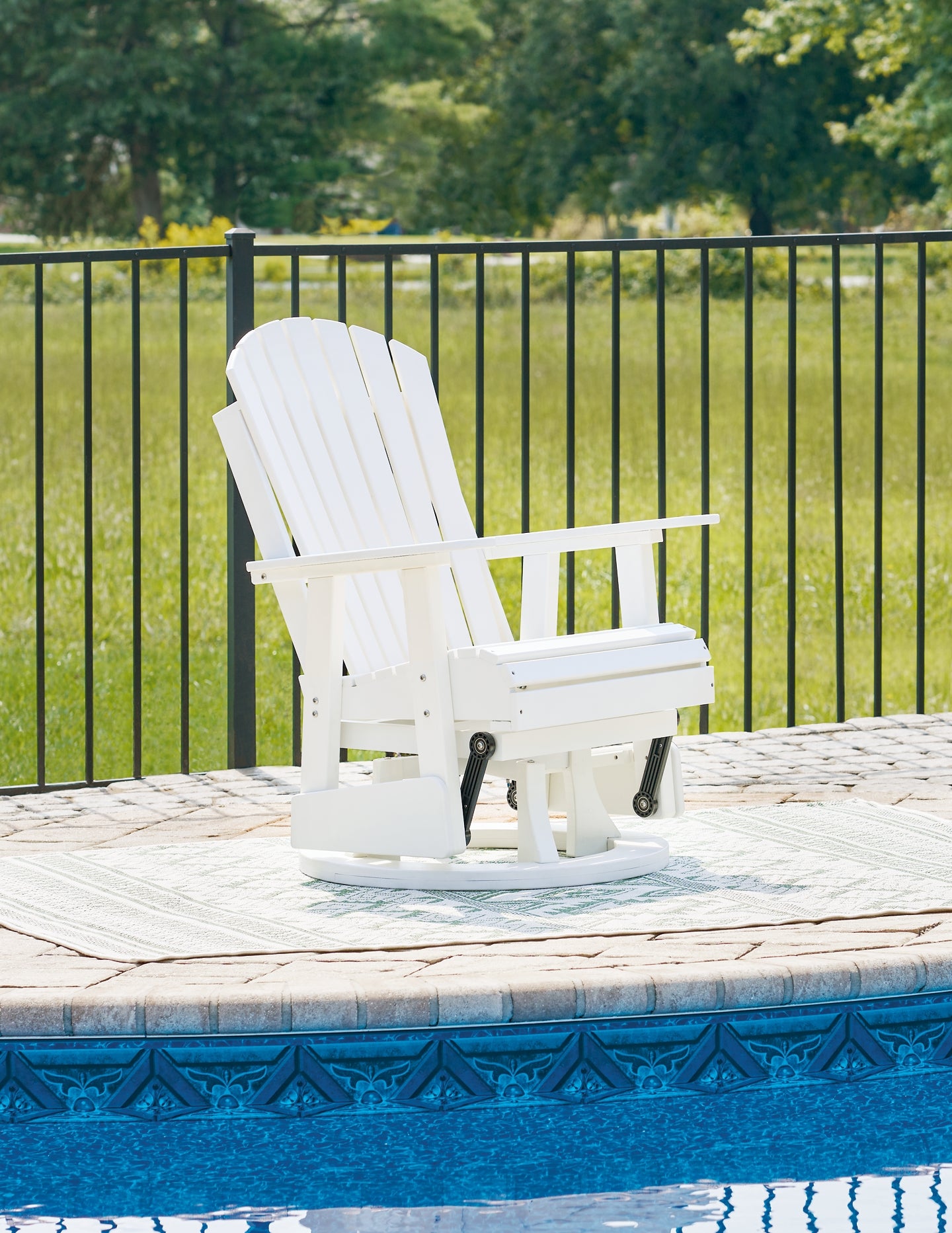 Swivel glider adirondack chair deals